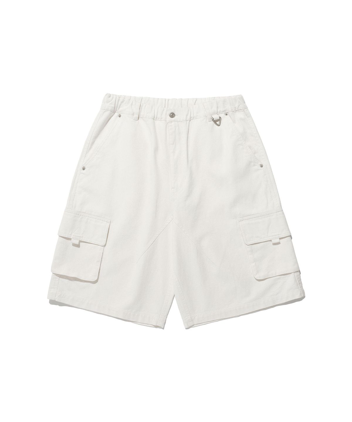 이스트쿤스트(ISTKUNST) CARGO MIDI-OVER PANTS_WHITE(IK2EMMPA60A)