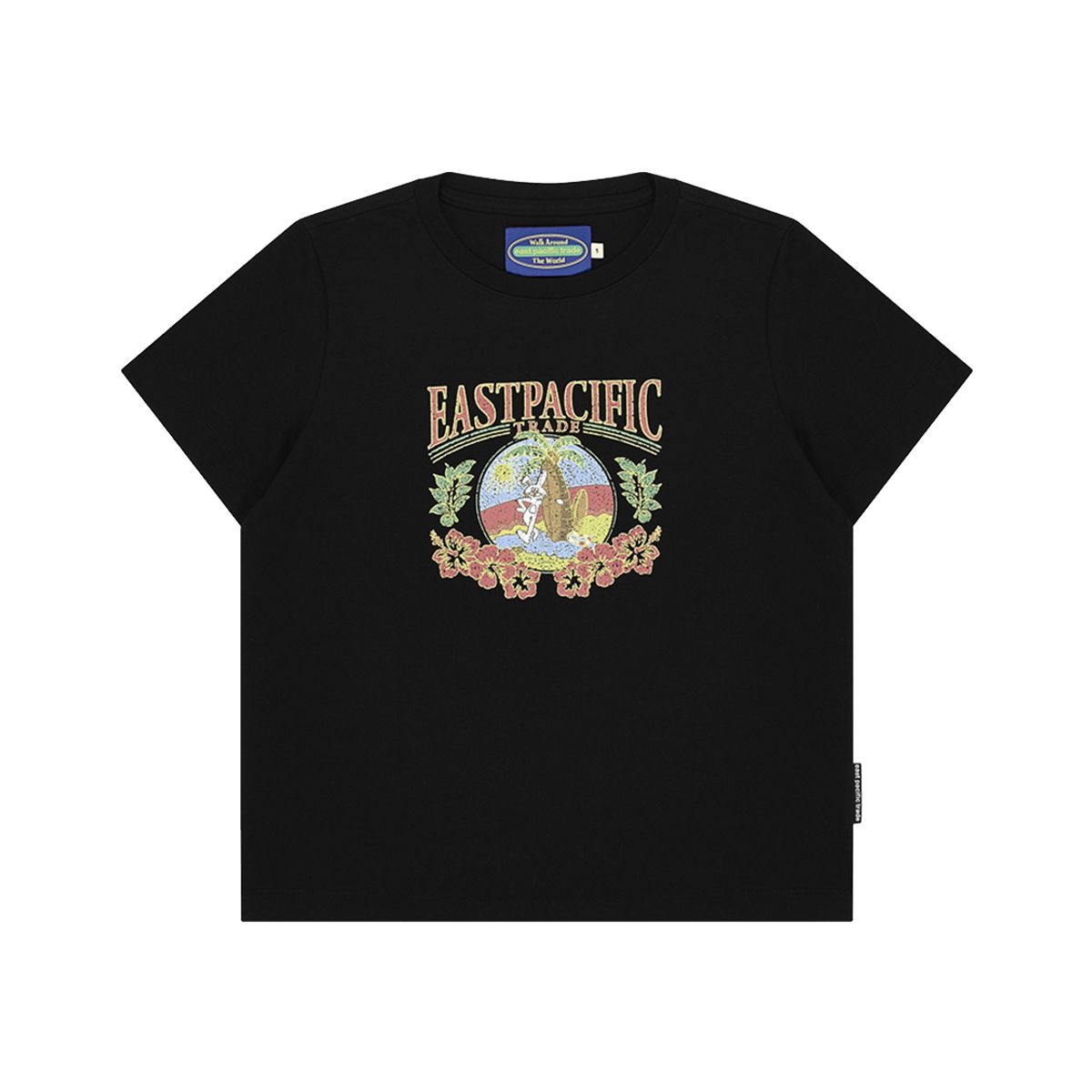 이피티(EPT) WM NIBBLE SURF T-SHIRT (BLACK)