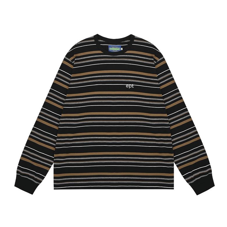 STRIPED LONGSLEEVE (BLACK)