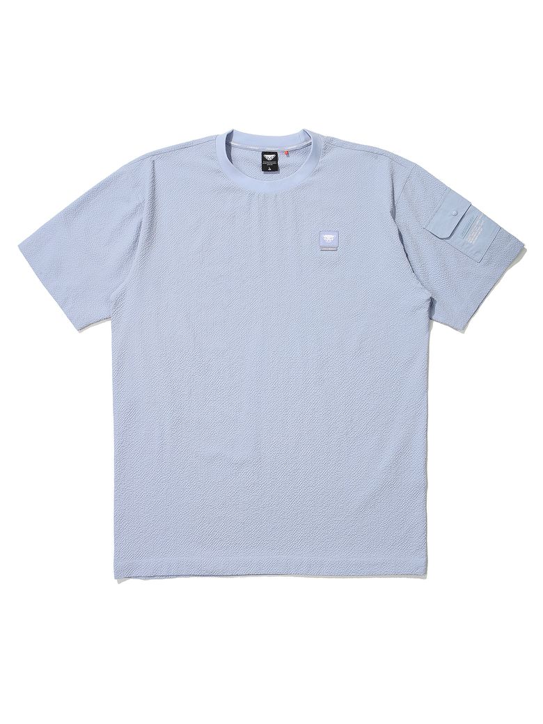 LUCCA (루카) 남성 반팔티_Sky Blue