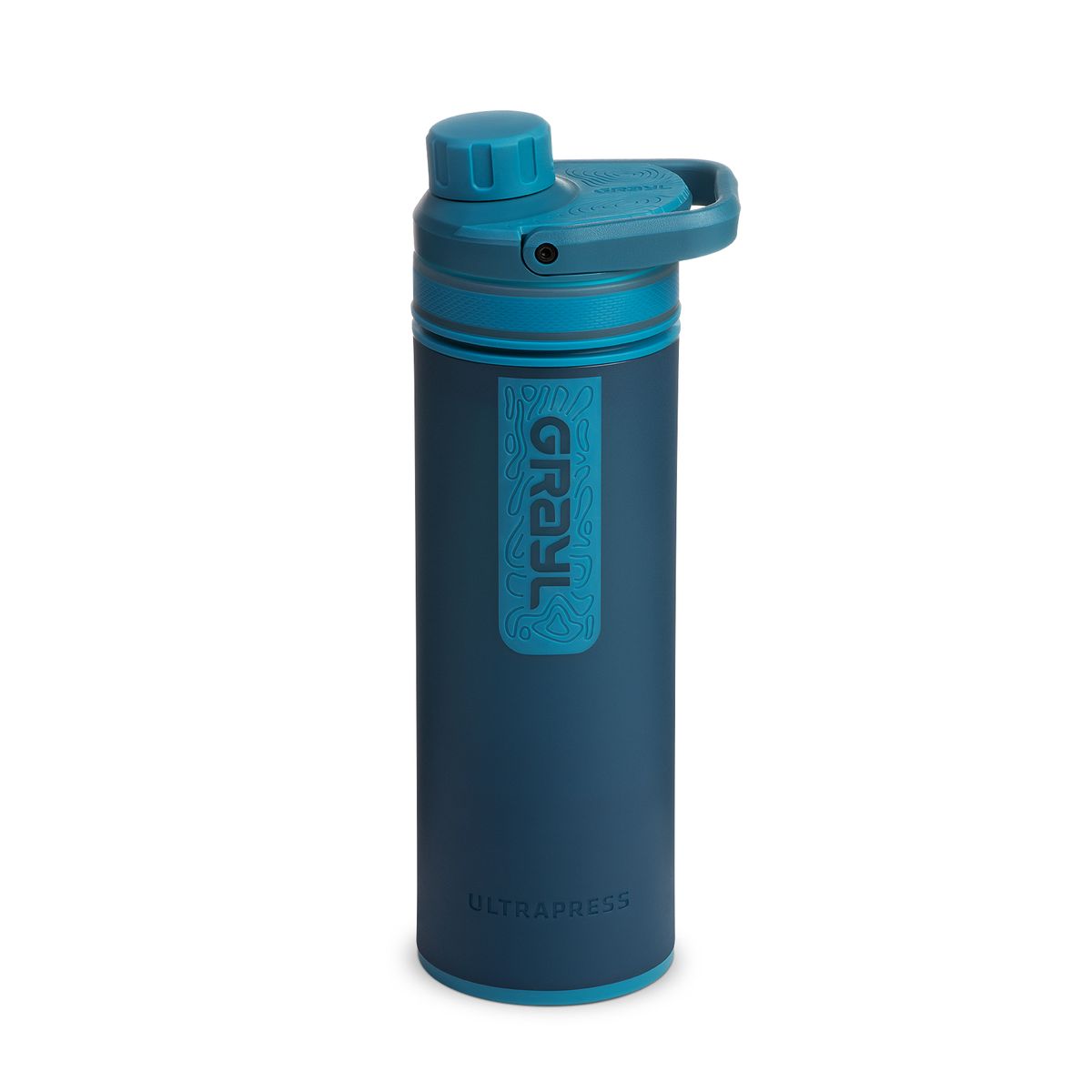 그레일(GRAYL) 휴대용 정수 물병 울트라프레스 (500ml)_블루