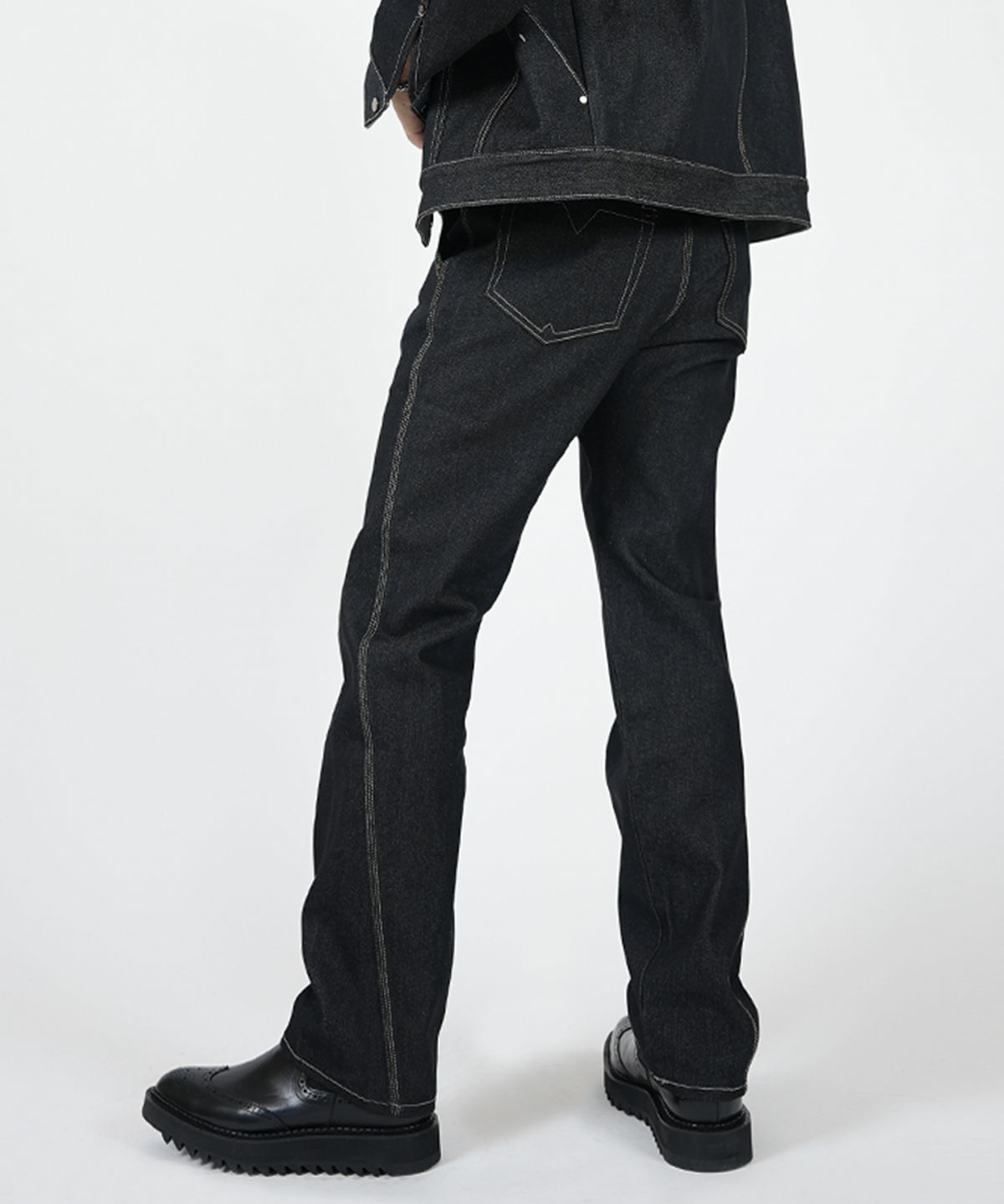 블랙비스트(VLACK VEAST) VC4301 _DENIM PANTS _Charcoal Gray