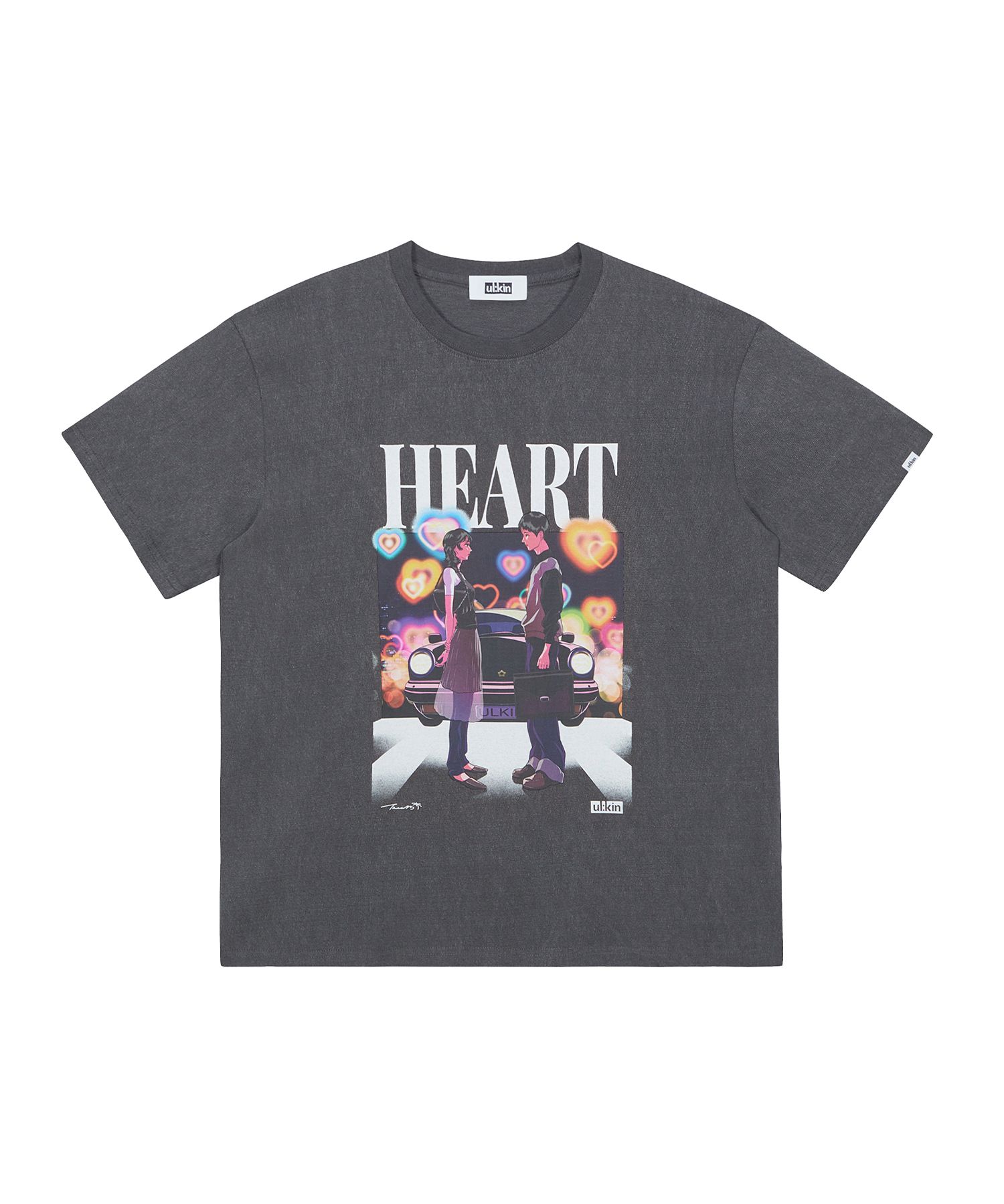 MUSINSA | ULKIN CANVAS [ULKIN X Tree 13] Artist T-shirt