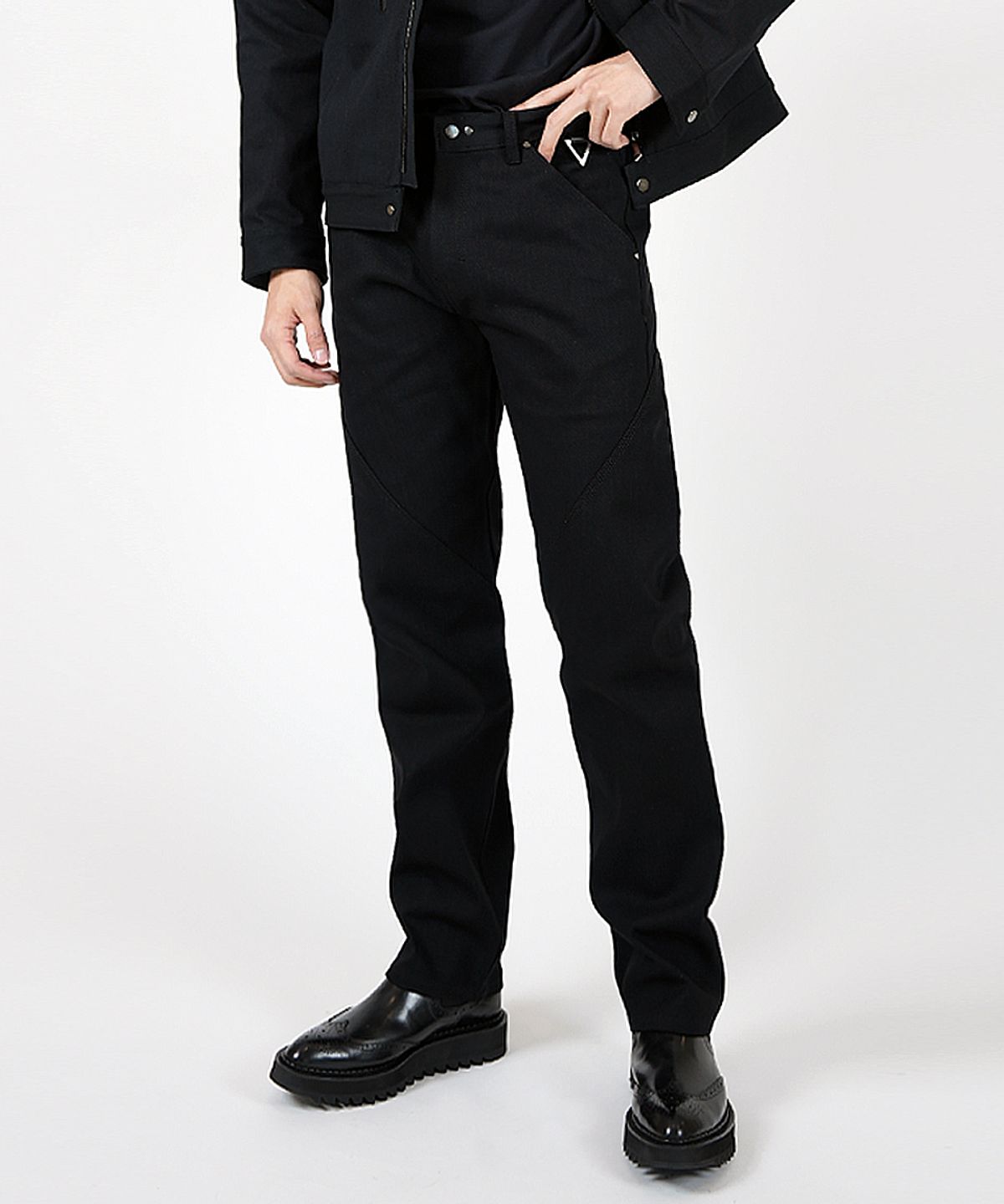 블랙비스트(VLACK VEAST) VC4302 _DENIM PANTS _Black