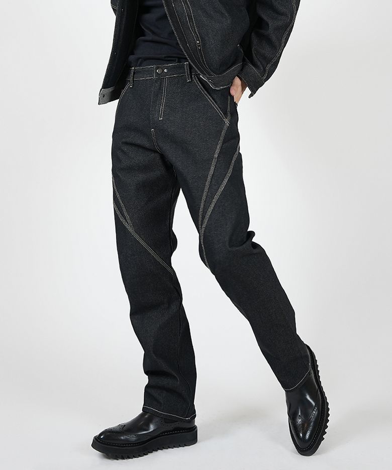 VC4303 _DENIM PANTS _Charcoal Gray