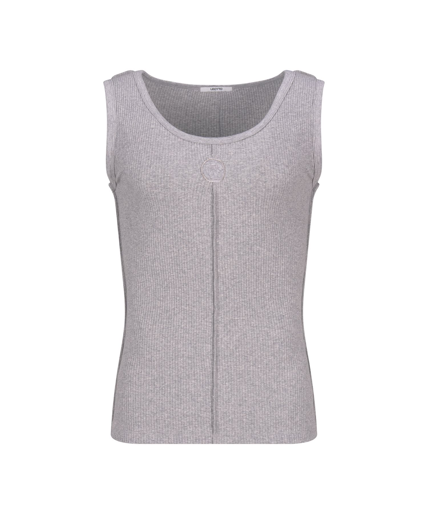 MUSINSA | LECYTO Vintage Sleeveless_[Gray]