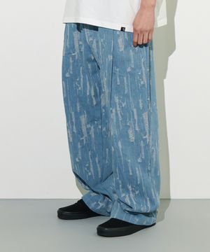 그런지 데님 팬츠(블루)