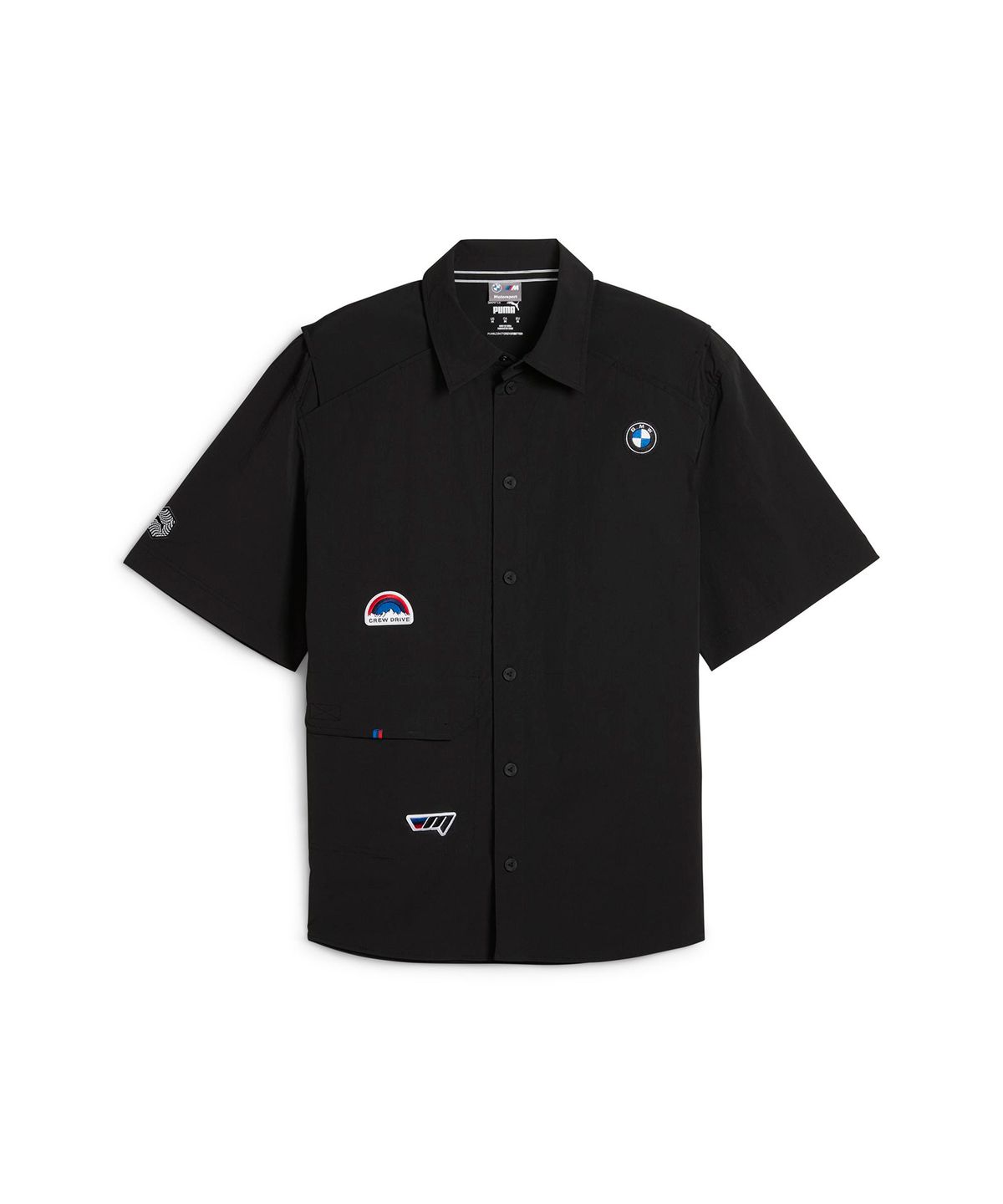 푸마(PUMA) BMW MMS 섬머 크루 반소매 셔츠 - 블랙 / 624618-01