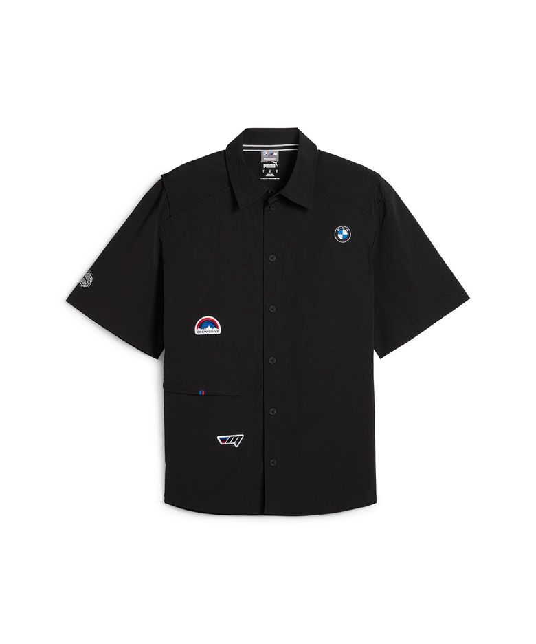 BMW MMS 섬머 크루 반소매 셔츠 - 블랙 / 624618-01