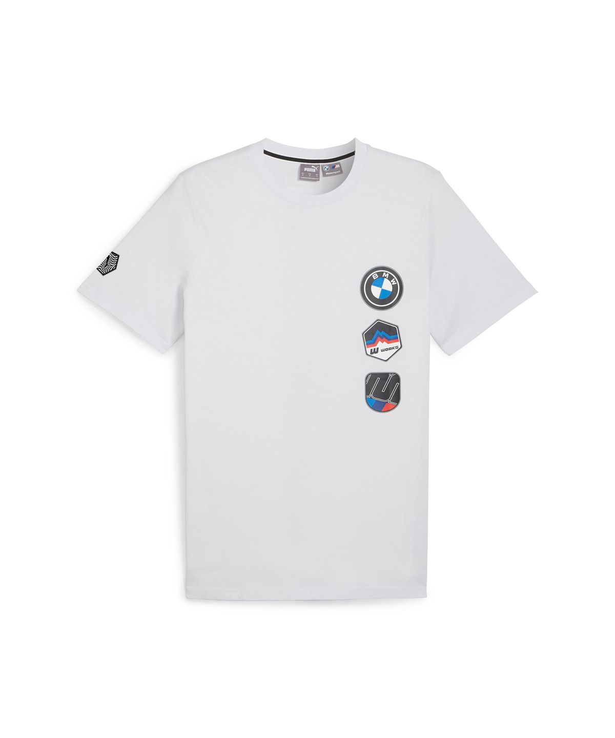 푸마(PUMA) BMW MMS 개러지 크루 그래픽 반소매 티셔츠 - 실버미스트 / 625575-07