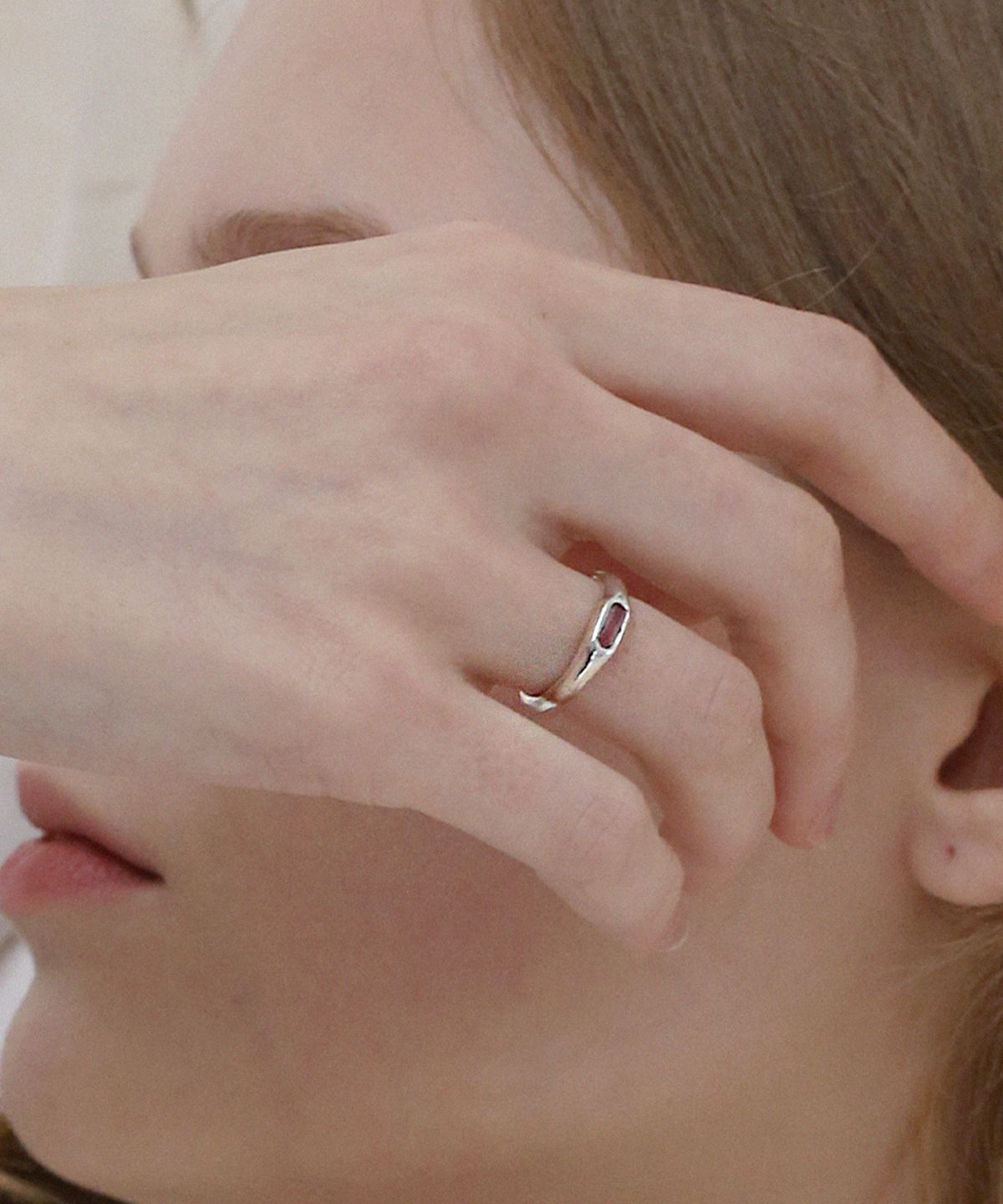 레인디어(REINDEER) GENTLE STONE RING 01