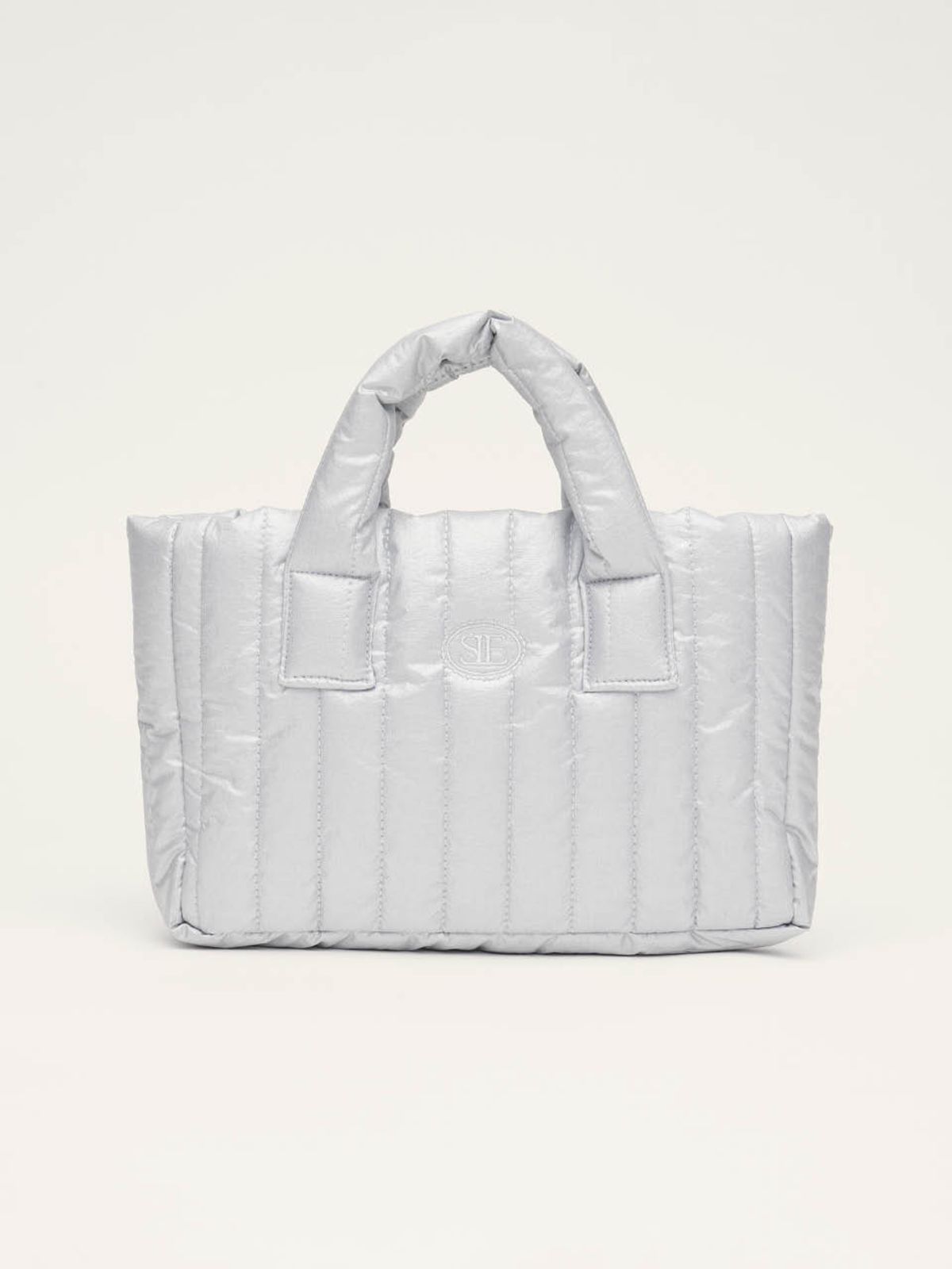 시엔느(SIENNE) Mini Padding Bag (Silver)