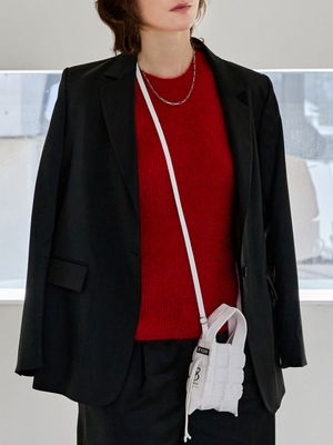 Lucky Pleats Knit Mini Cross Fiori (ALL)