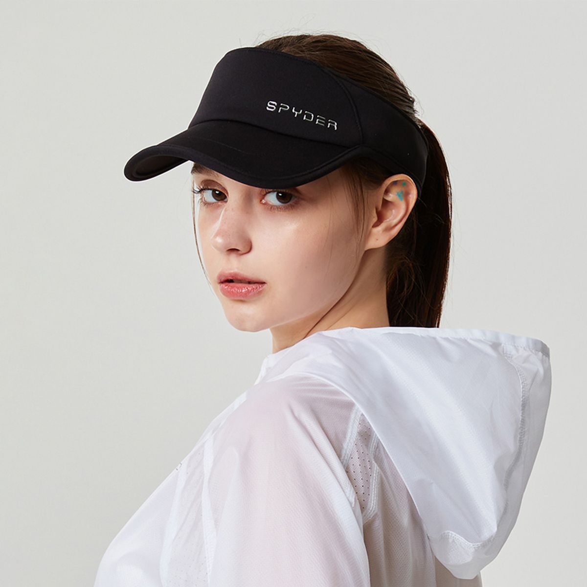 스파이더(SPYDER) 여성 썬바이저 SPJPANCA352WBLK