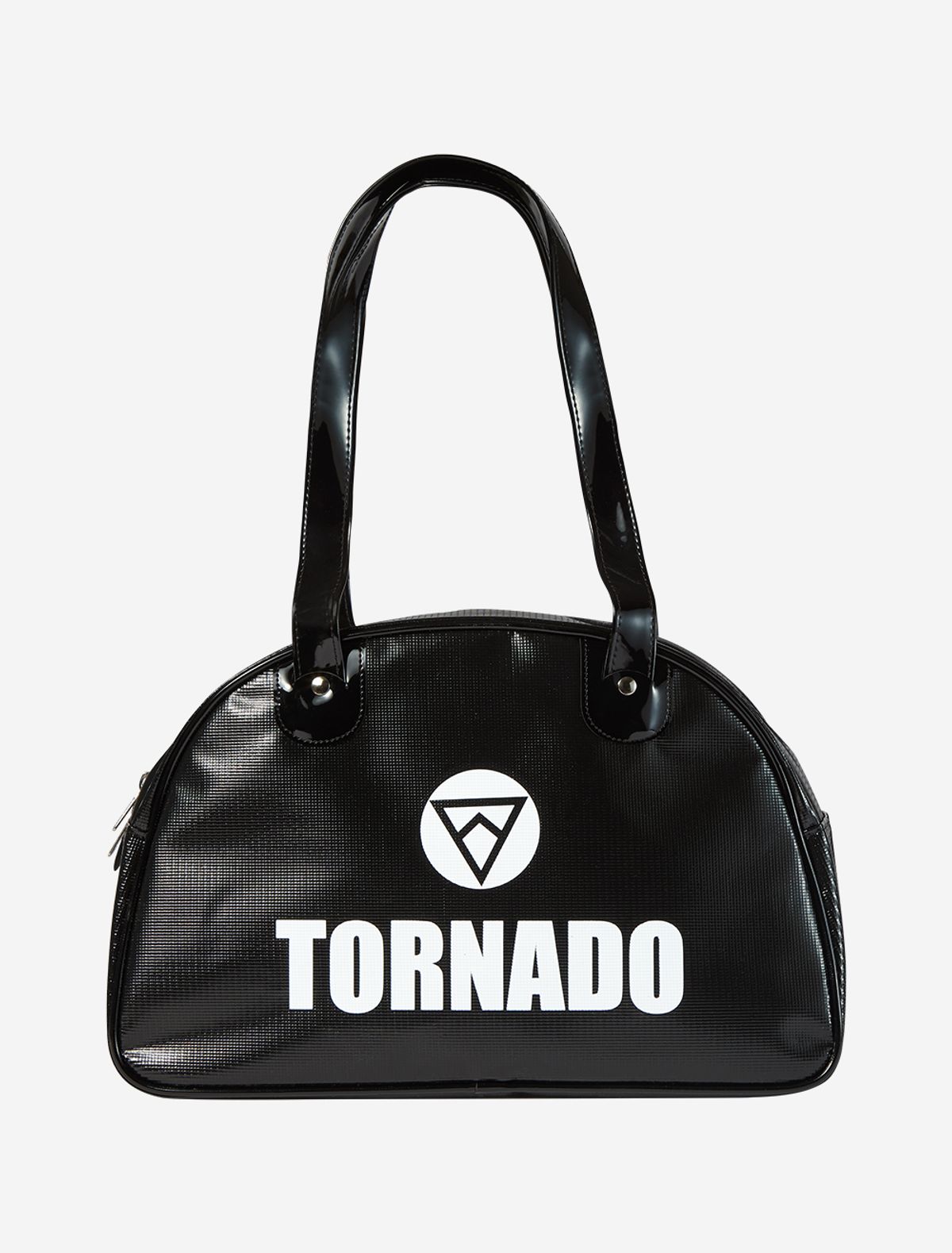 토네이도스포츠(TORNADOSPORTS) 빅로고 반달 숄더백 블랙
