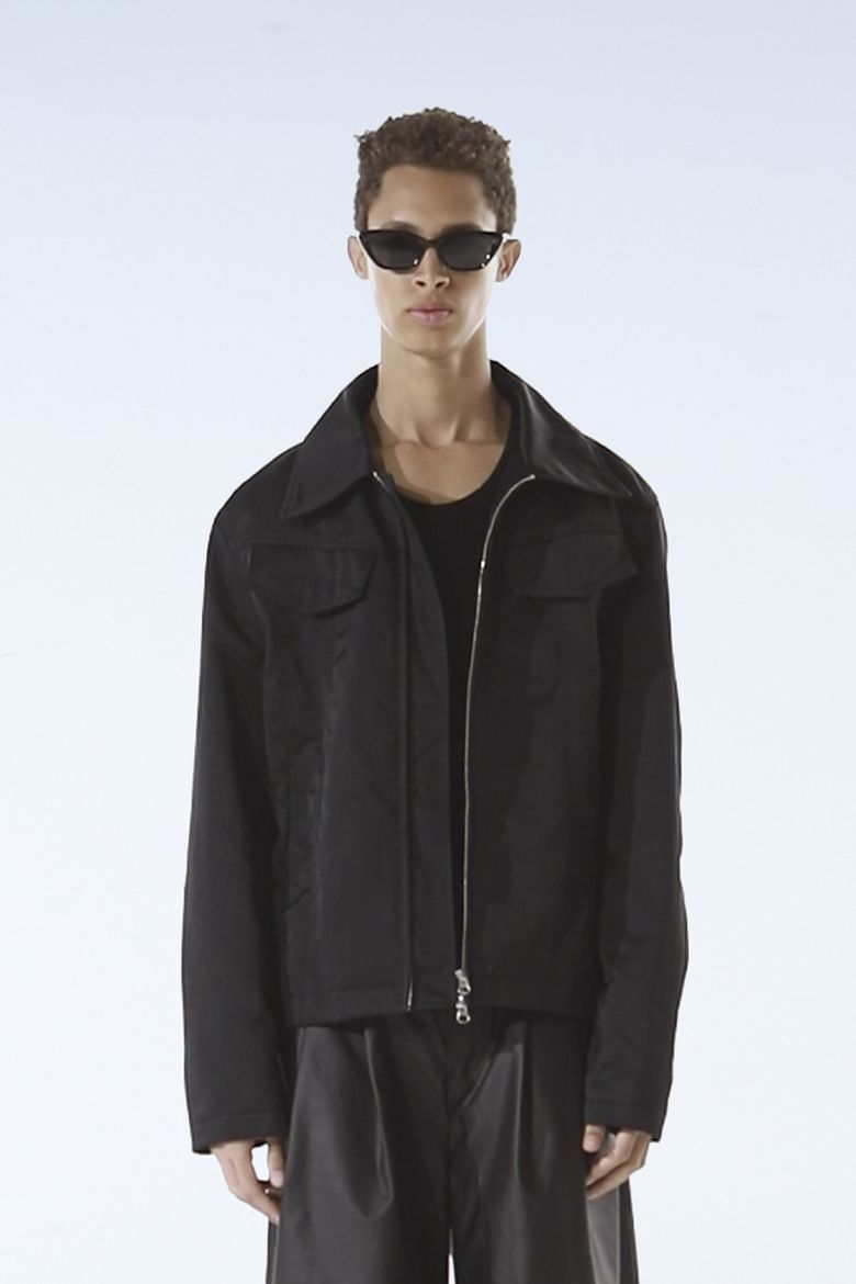 TWO POCKET NYLON JACKET