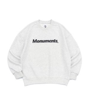 OG LOGO  SWEATSHIRT (LIGHT MELANGE)