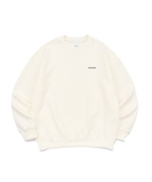 ESSENTIAL LOGO SWEATSHIRT (IVORY)
