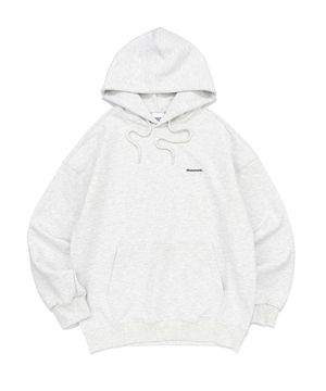 ESSENTIAL LOGO HOOD TEE (LIGHT MELANGE)