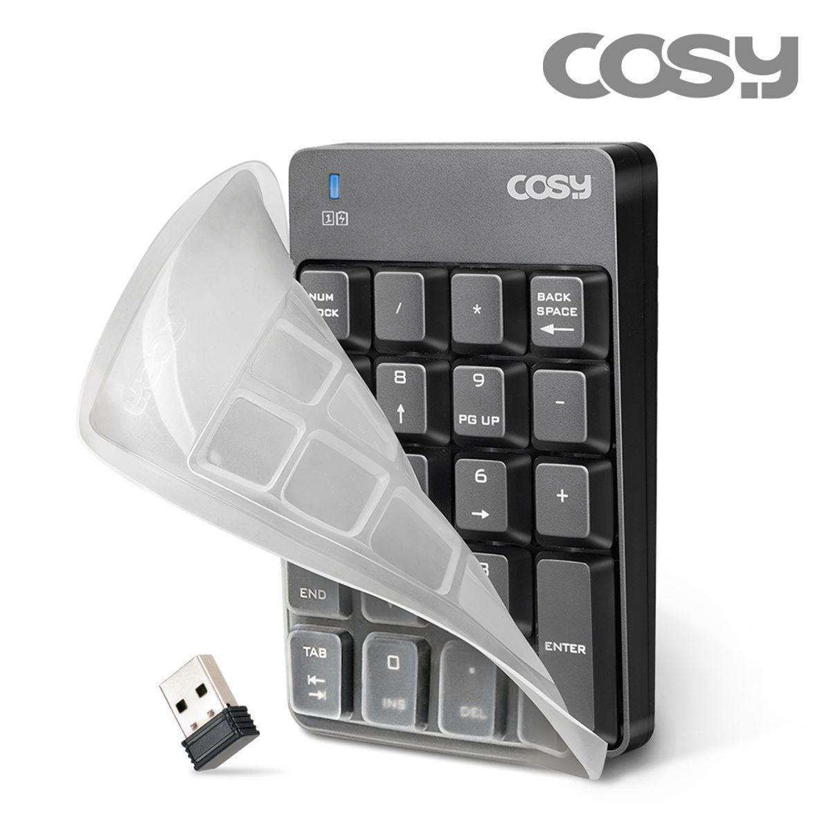 코시(COSY) 하이 키스킨 무선 키패드 KP4097WL