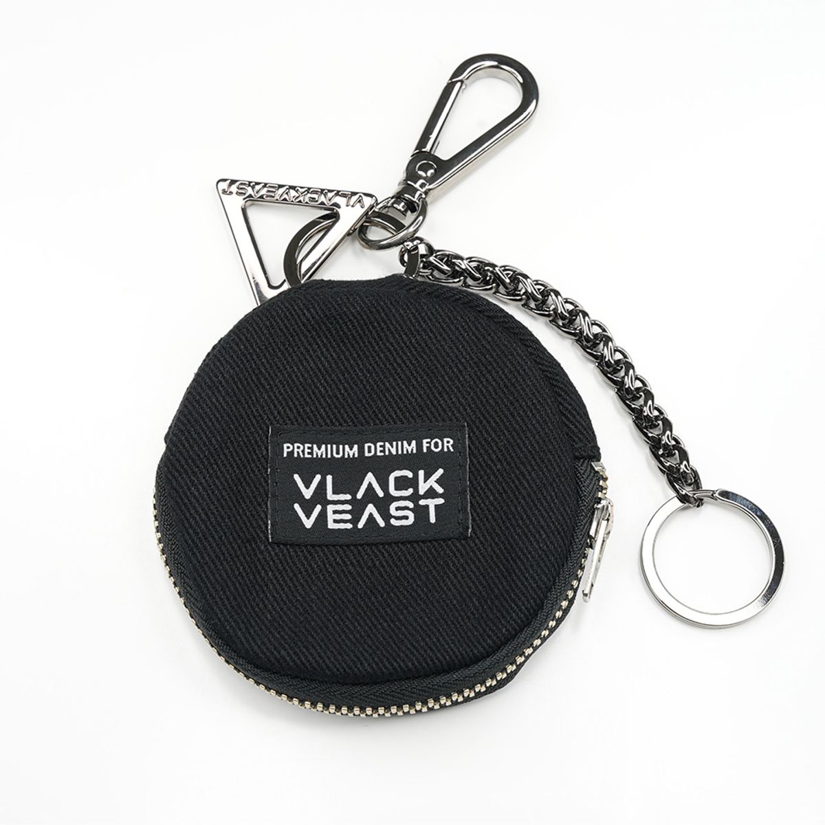 블랙비스트(VLACK VEAST) AC4303 _DENIM POUCH _Black