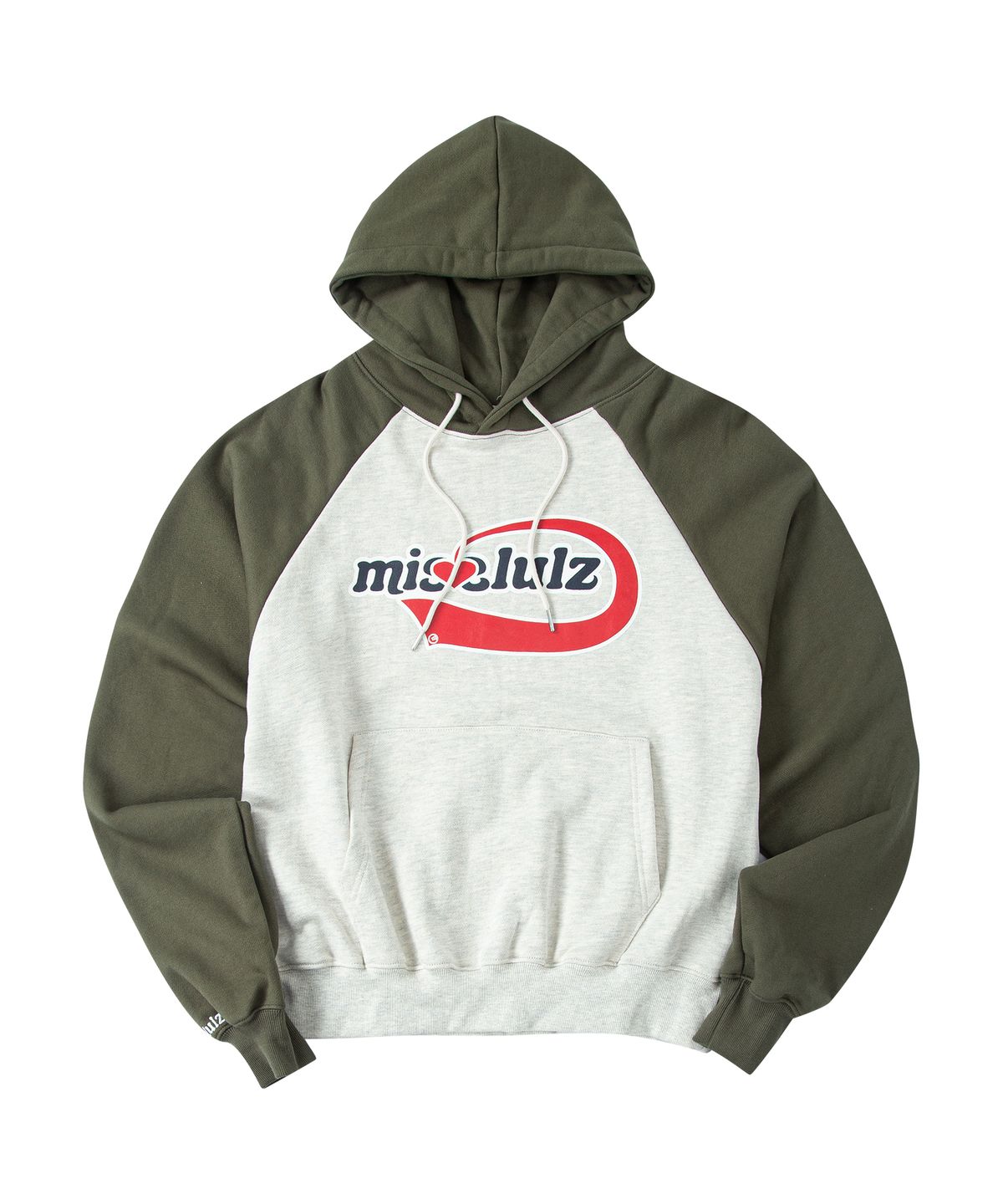 미스룰즈(MISSLULZ) 하트 로드 후디 카키