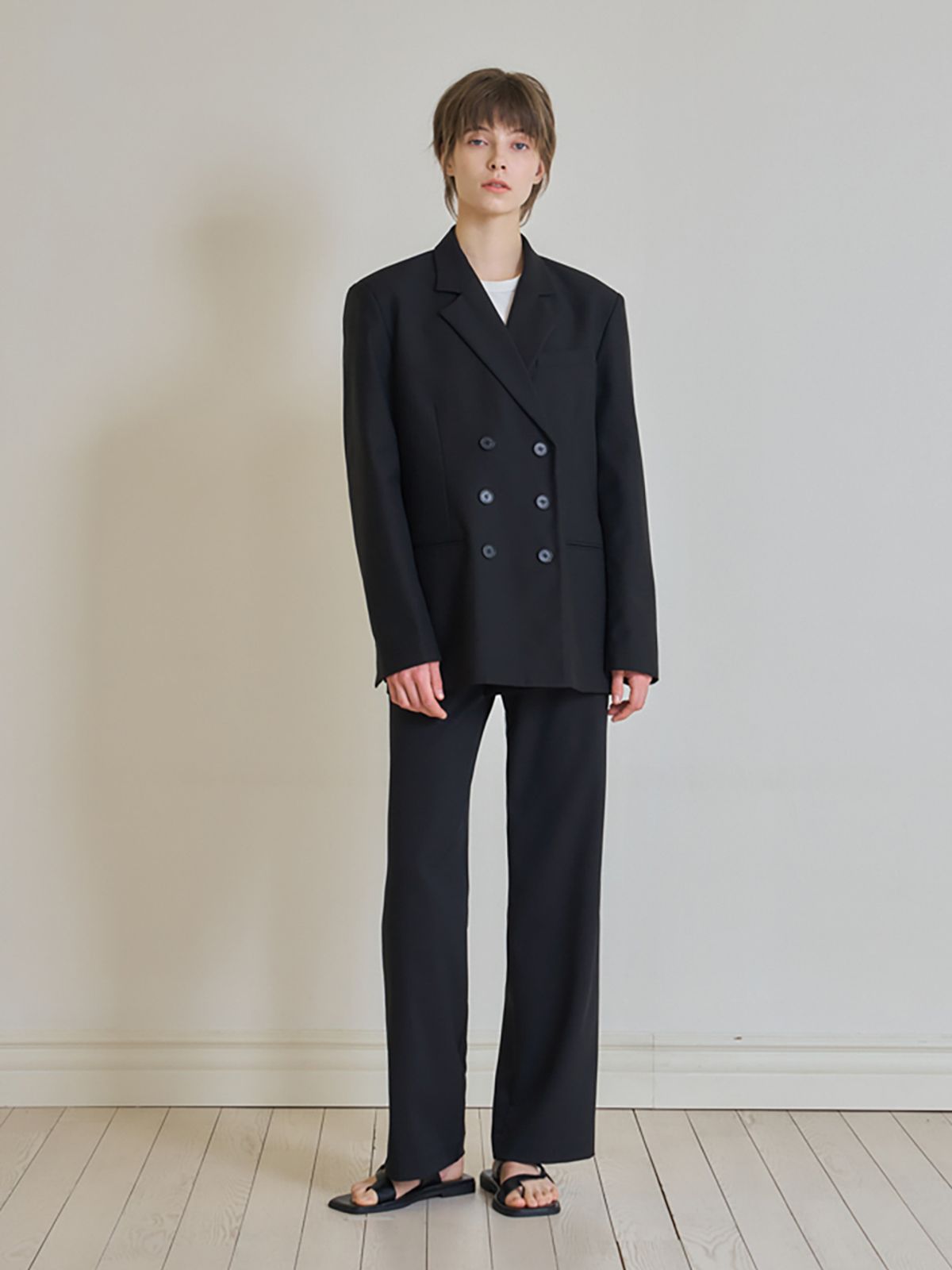 노우드(NOEUD) Dori slacks (Black)