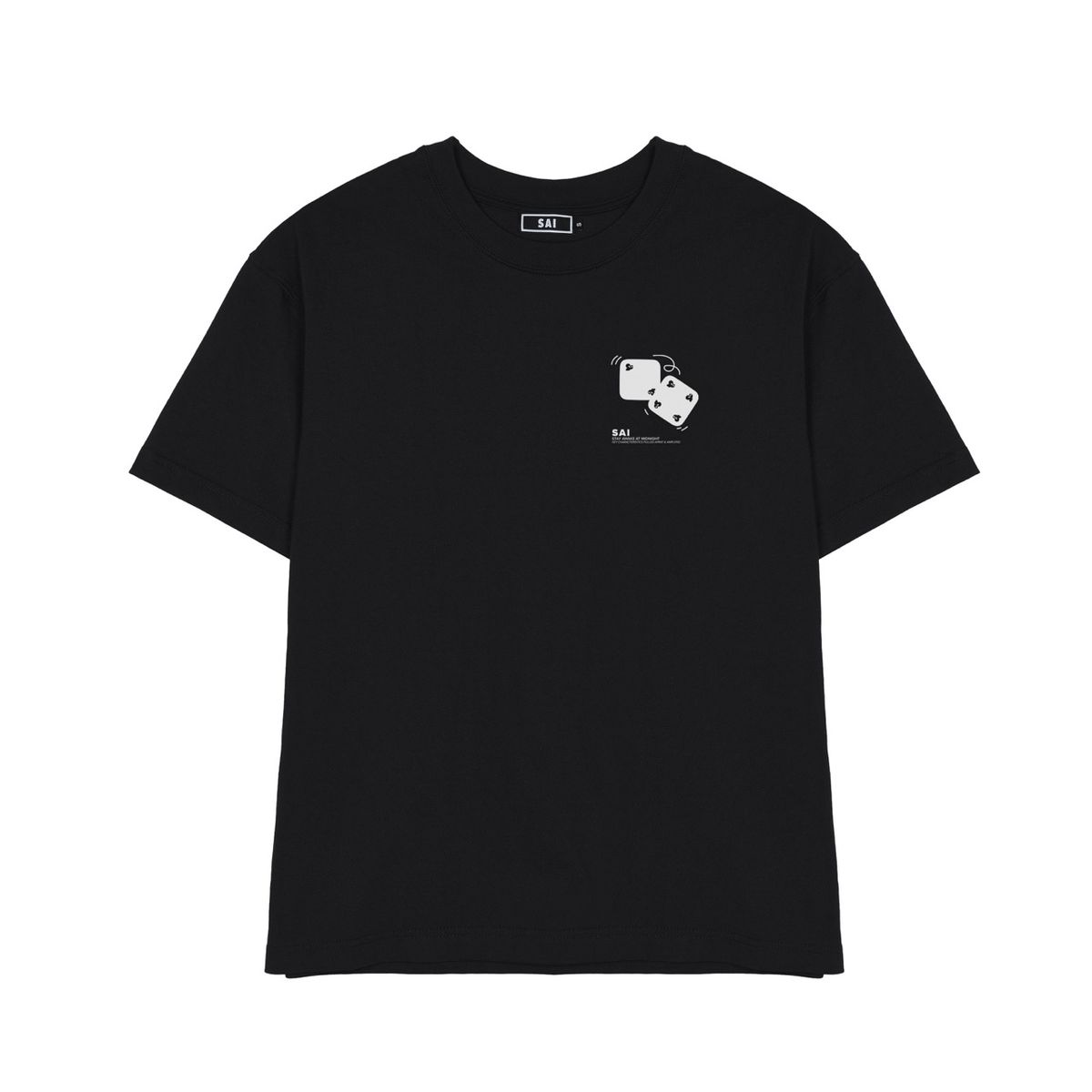 사이(SAI) 005 다이스 티셔츠 블랙