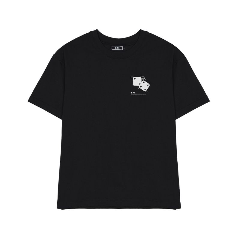 005 다이스 티셔츠 블랙