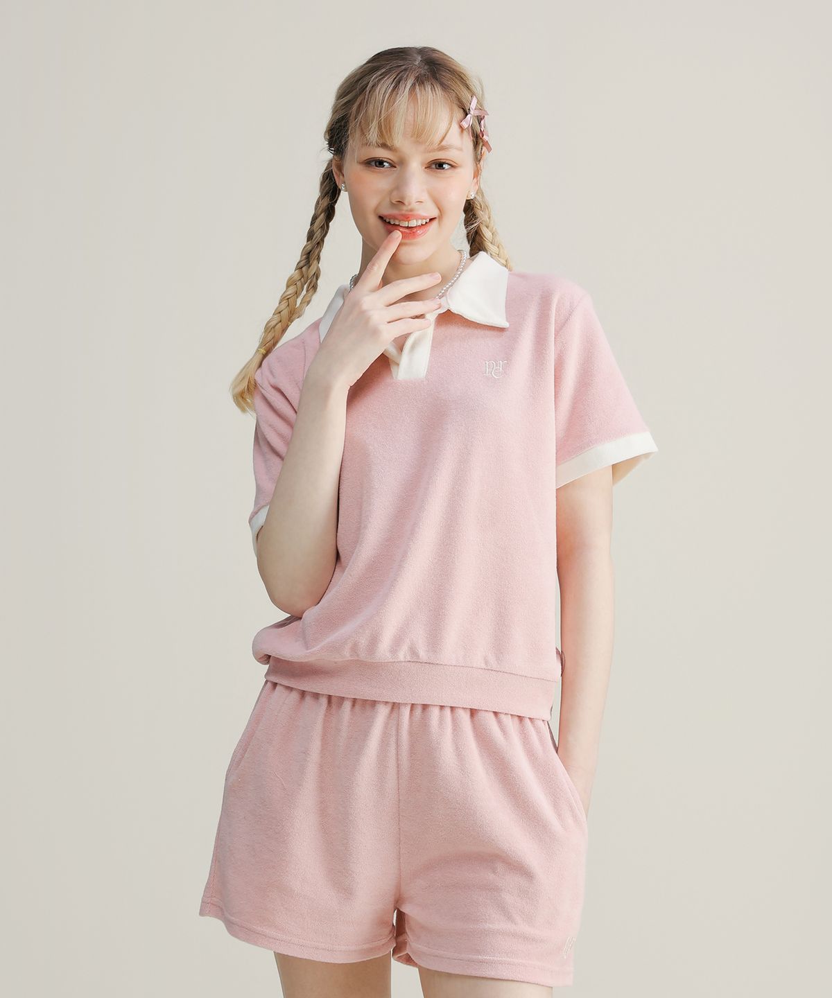 이십오퍼센테이지(25PERCENTAGE) 25P per 테리 셋업 25B47216PK