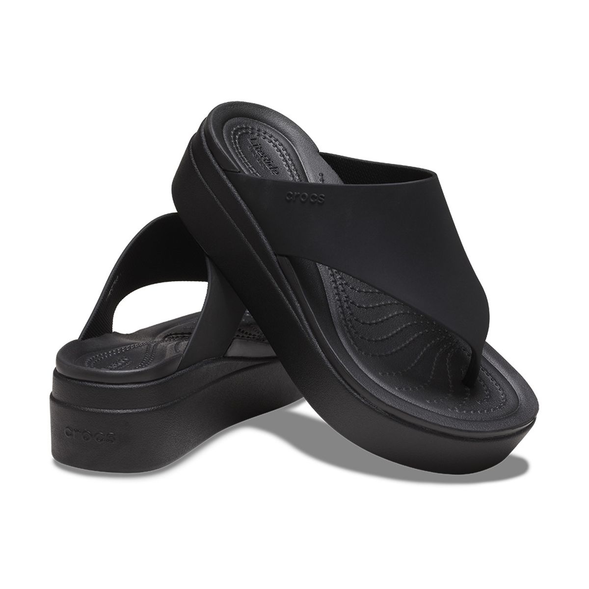 크록스(CROCS) 여성 BROOKLYN FLIP BK (24SWFP208727)