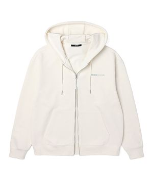 남여공용 베이직 쮸리 후드집업 (O-WHITE) (HASGD90-33)