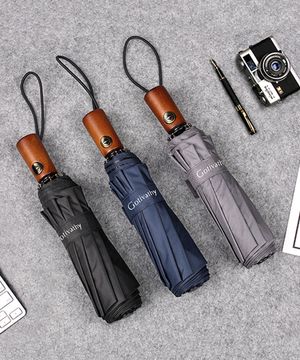 프리미엄우드 UV차단 3단우산