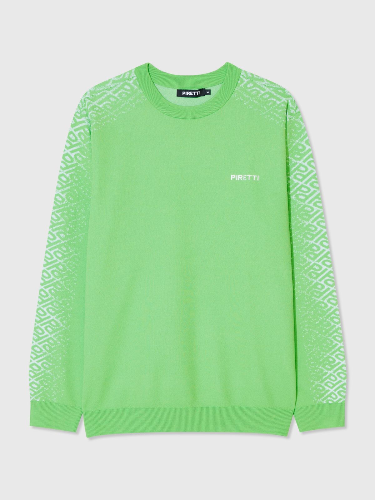 피레티(PIRETTI) 마테라 P그램 라운드 스웨터 M_Light Green