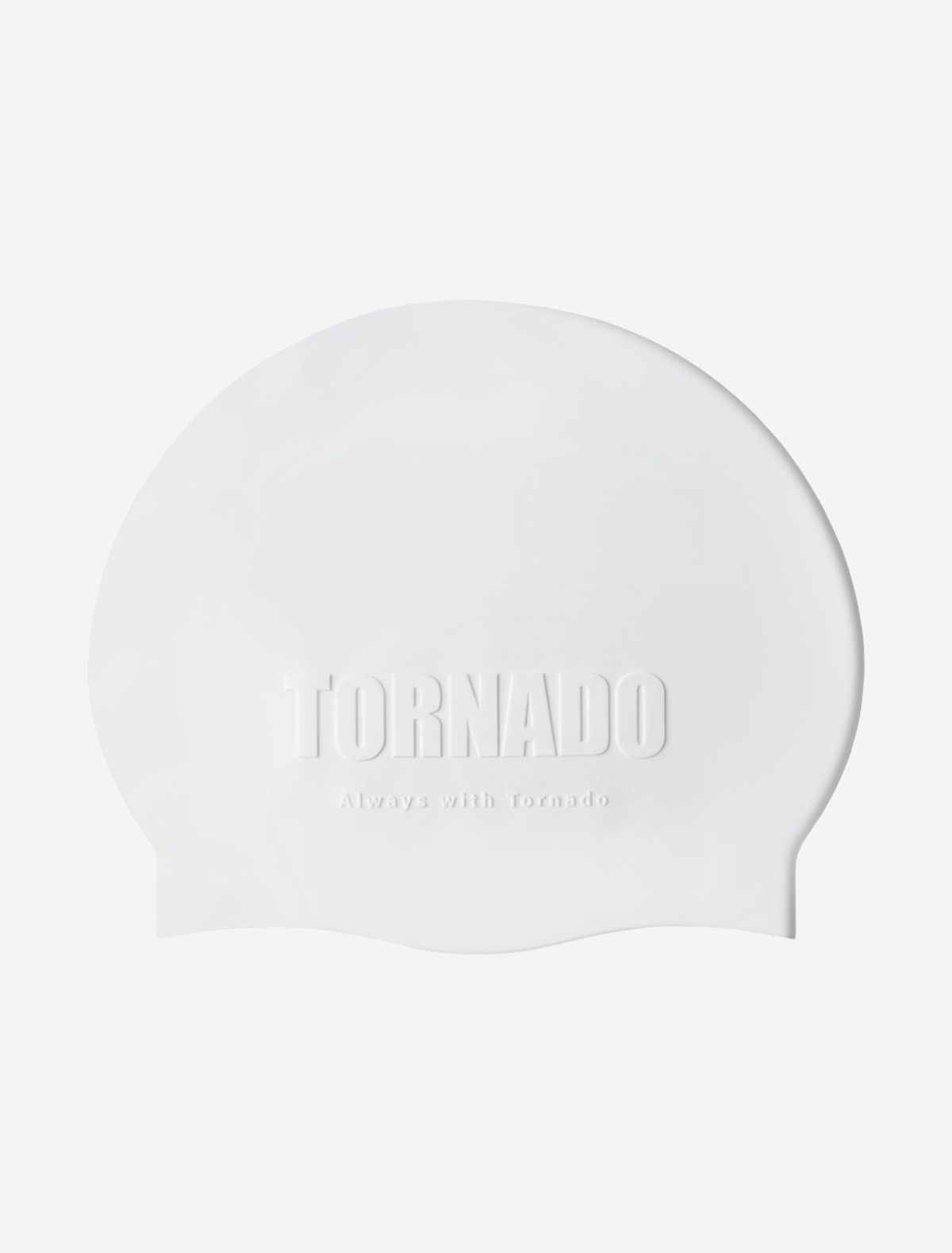 토네이도스포츠(TORNADOSPORTS) 양각 실리콘수모 화이트