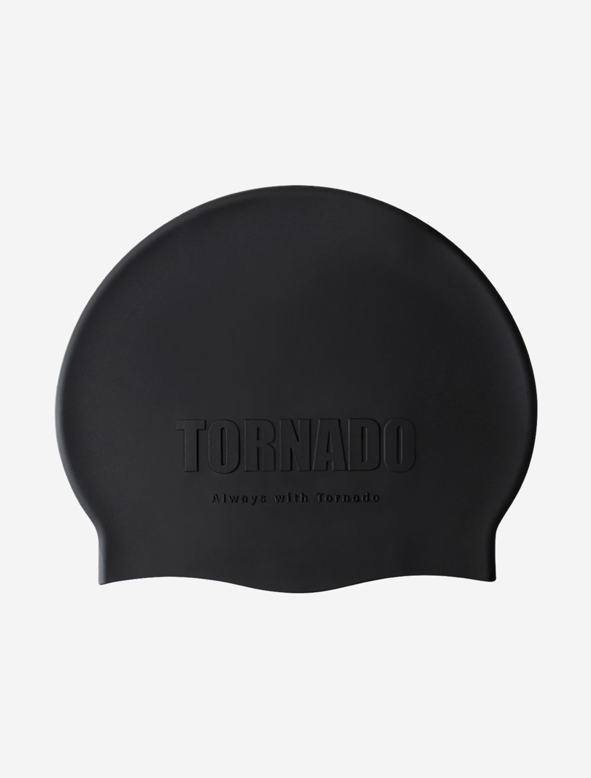 토네이도스포츠(TORNADOSPORTS) 양각 실리콘수모 블랙