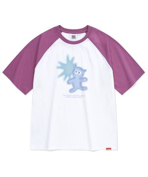 VSW Sleepy raglan T-Shirts Dark Purple