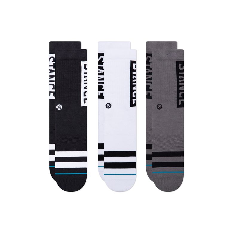 [UNISEX] 코튼 크루 3팩 STC-A556C20OG3-BLW