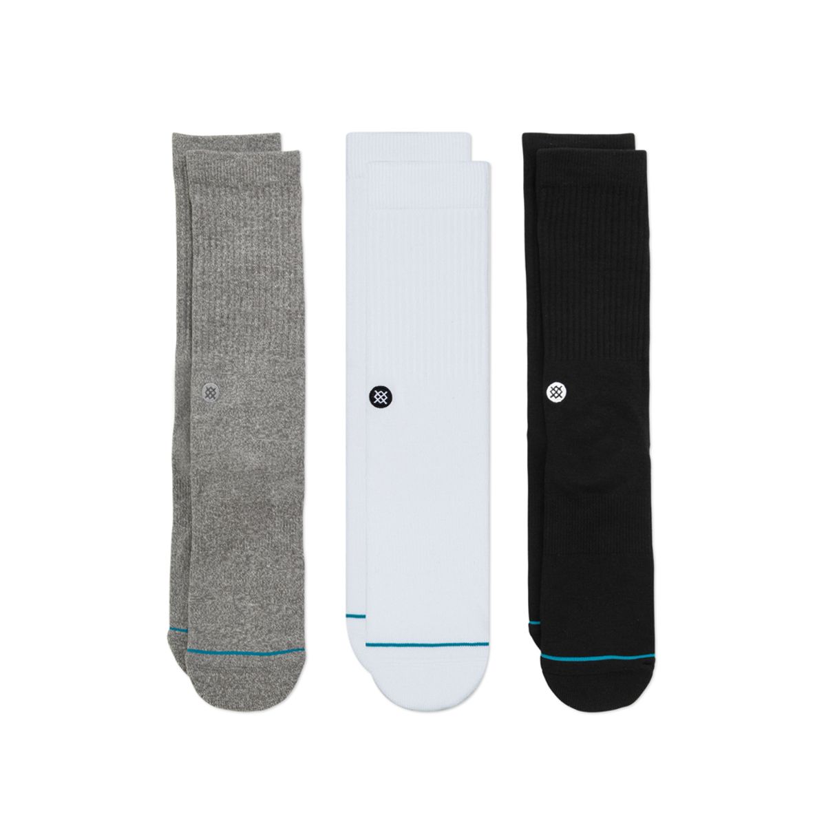 스탠스(STANCE) [UNISEX] 아이콘 크루 3팩 멀티 STC-M556D18ICP-MUL