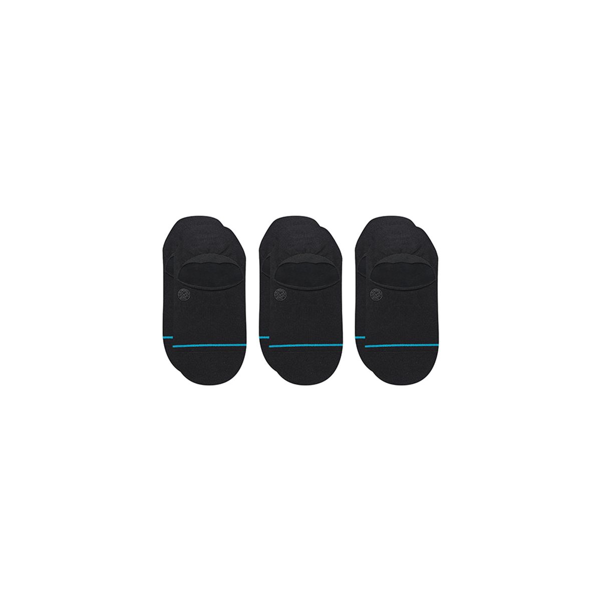 스탠스(STANCE) [UNISEX] 아이콘 노쇼 3팩 STC-A145A23ICO-BLK
