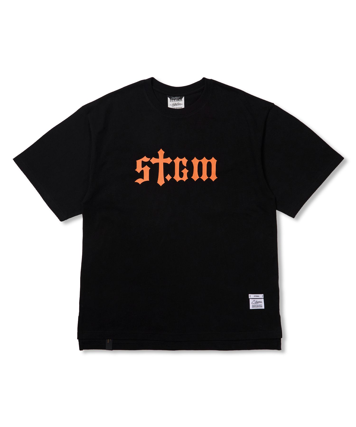 [ STIGMA ]★STGM Logo Oversized Short Sleeves T-Shirts MUSINSA | STIGMA STGM Logo Oversized Short Sleeves T-Shirts
