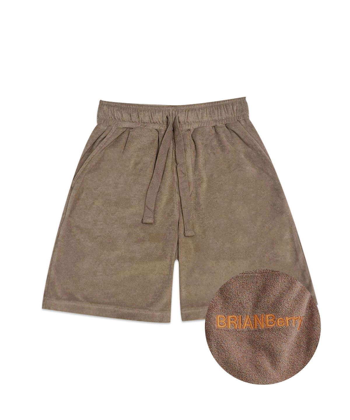 브라이언베리(BRIAN BERRY) BRAINY SUMMER HALF PANTS_OAK BROWN