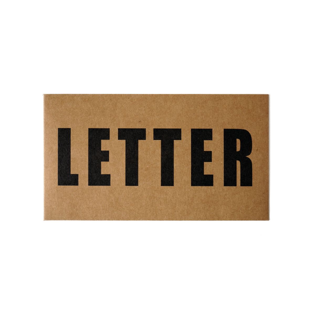 워터탱크베이스먼트(WATER TANK BASEMENT) ENVELOPES - letter 레터 봉투