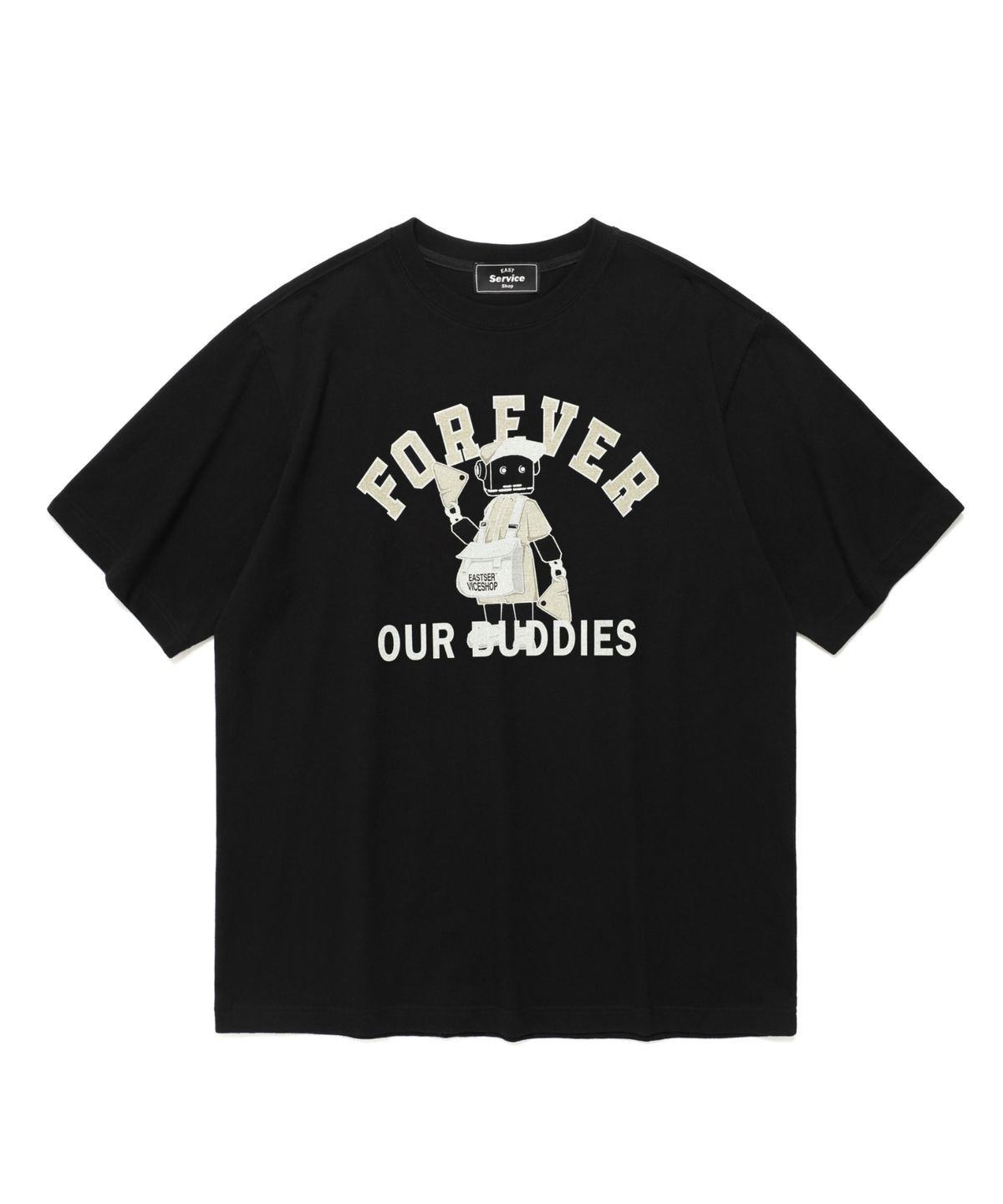 이스트서비스샵(eastserviceshop) Our Buddies Half T - Black
