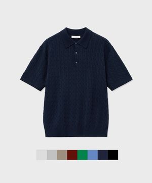 데일리 케이블 칼라 니트 : 8컬러