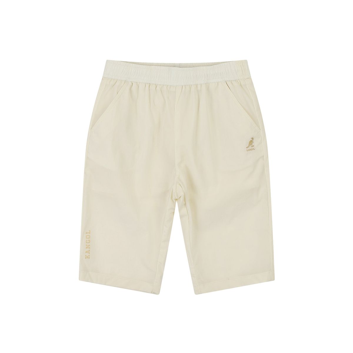캉골키즈(KANGOL KIDS) GOAT 나일론 스판 이지 쿨링 팬츠 QB 0703 아이보리/AQBCPT07030IV