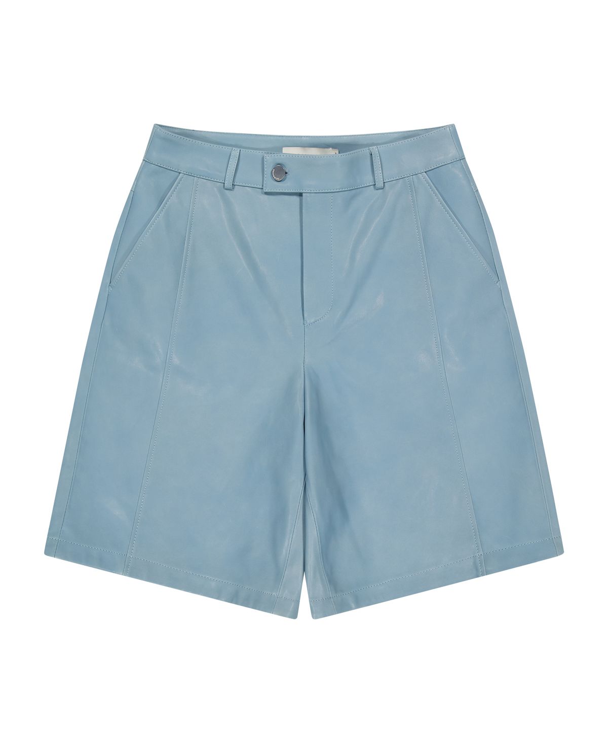 언지미크(UNGIMMICK) NAPPA LEATHER SHORT (SKY BLUE / LAMBSKIN)