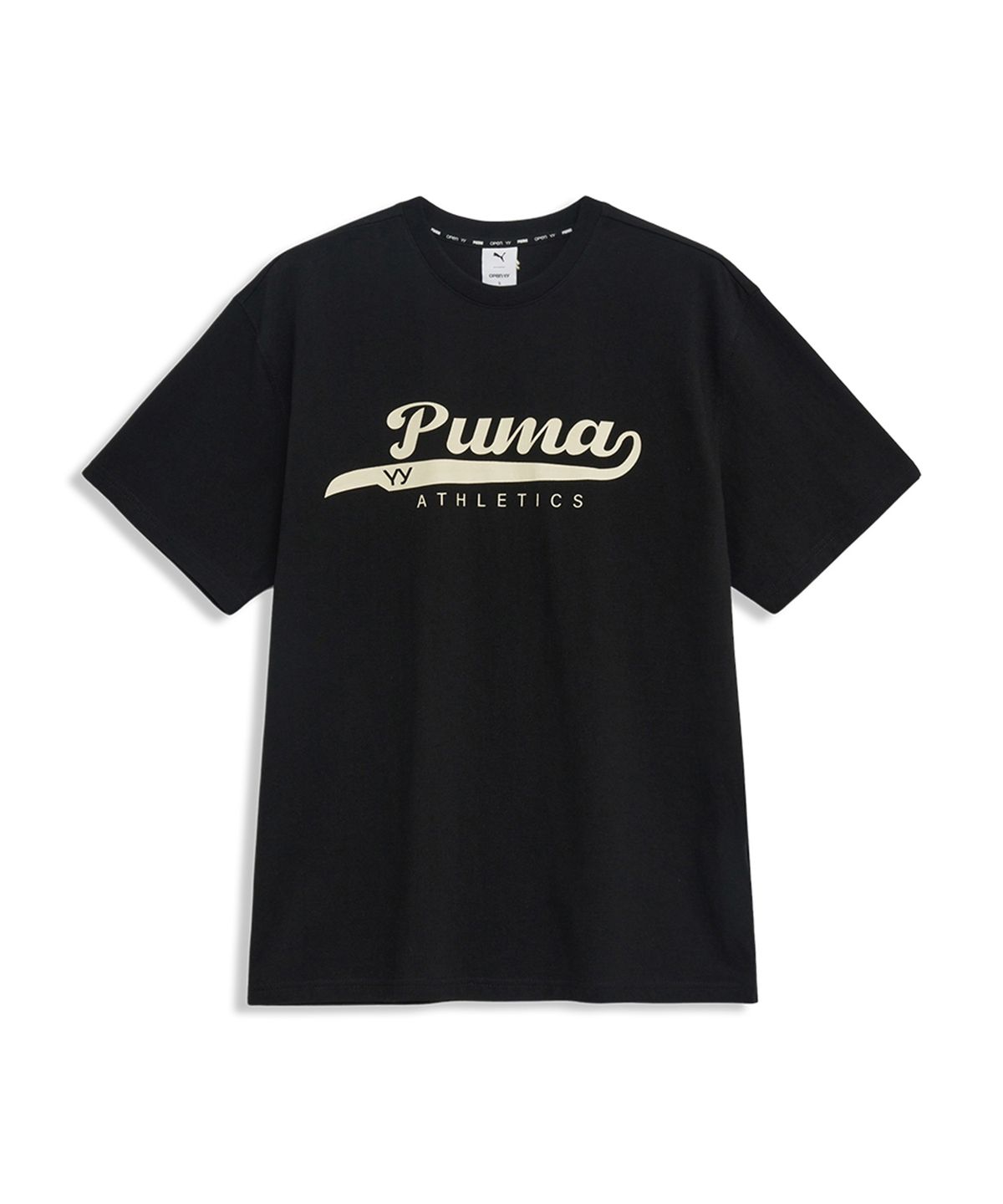 푸마(PUMA) PUMA x OPEN YY 그래픽 티 - 푸마 블랙 / 940969-02