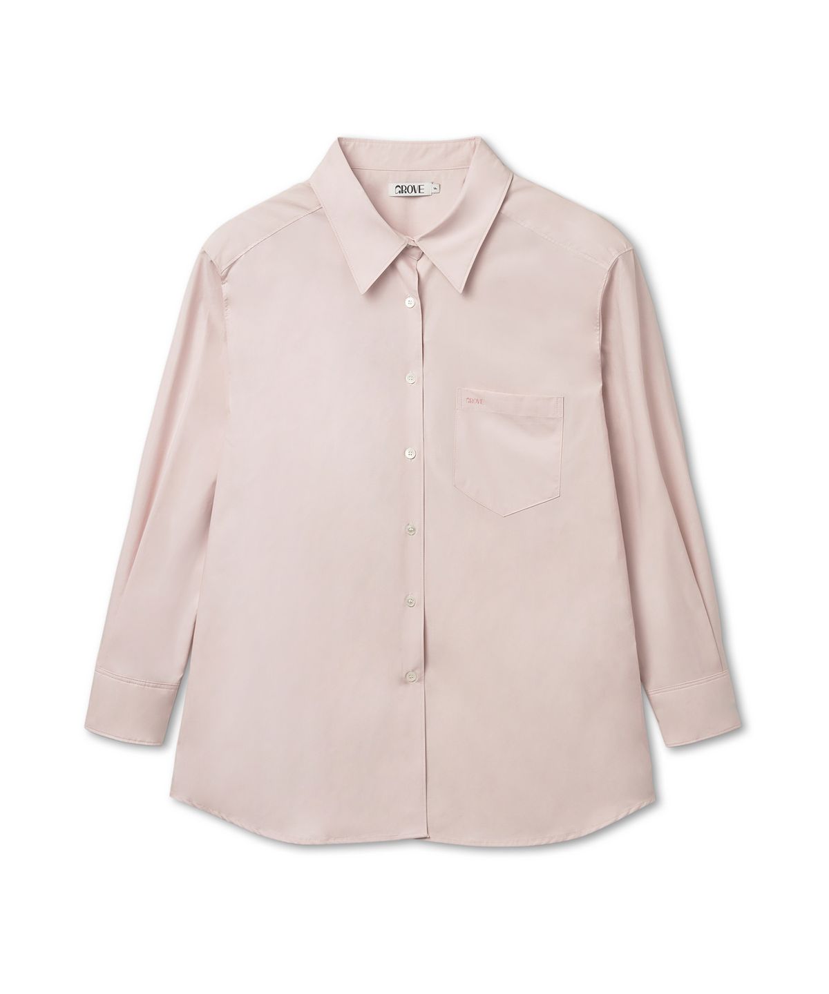 그로브(GROVE) COHEN OFF-SHOULDER SHIRT_PINK