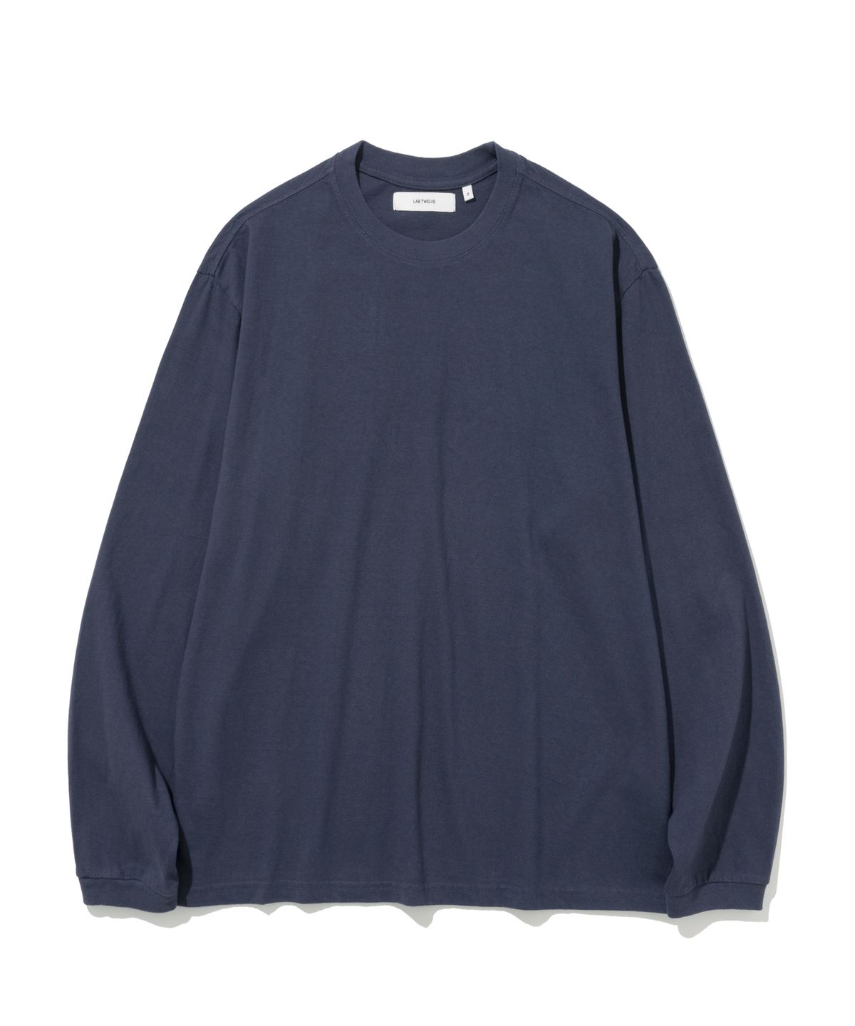 랩12(LAB12) 24SS 오버롱 티셔츠 (다크블루)